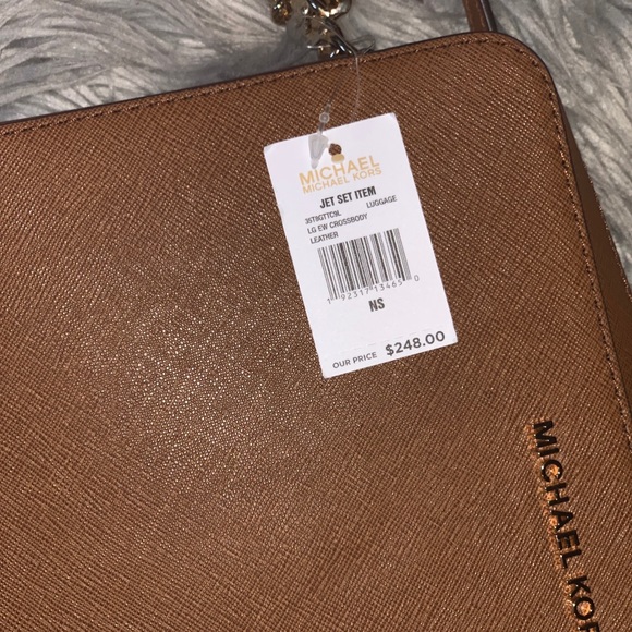 Mk brown bag with tag - Picture 2 of 4